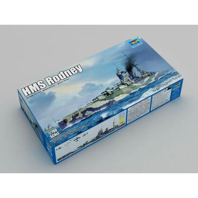 Trumpeter 06718 1/700 HMS Родни набор моделей в масштабе | Игрушки и хобби
