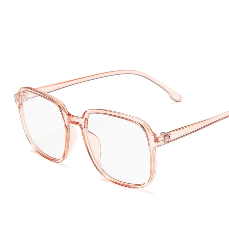 

Oversized Optical Glasses For Man 2021 New Blue Light Blocking Eyeglasses Vintage Transparent Frame Computer Oculos De Sol Gafas