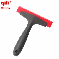 qili qh 06 plastic handle rubber blade scraper shovels car auto film tool and window cleaning water squeegee tint tool10pcs