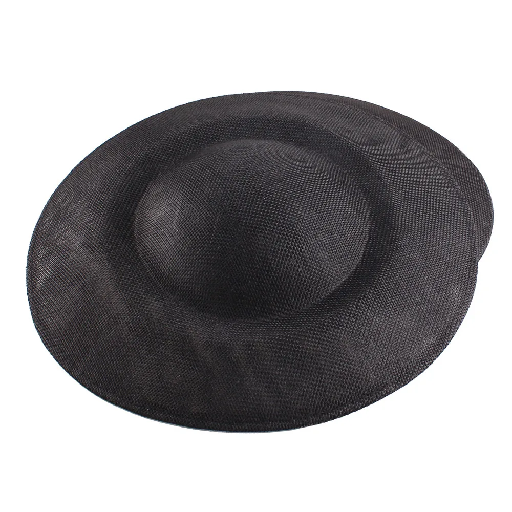 Черный 27 см круглый чародей база сделать для свадебной вечеринки millinery DIY свадебные аксессуары для волос Необычные головные уборы 6 шт./партия несколько цветов - Цвет: Черный
