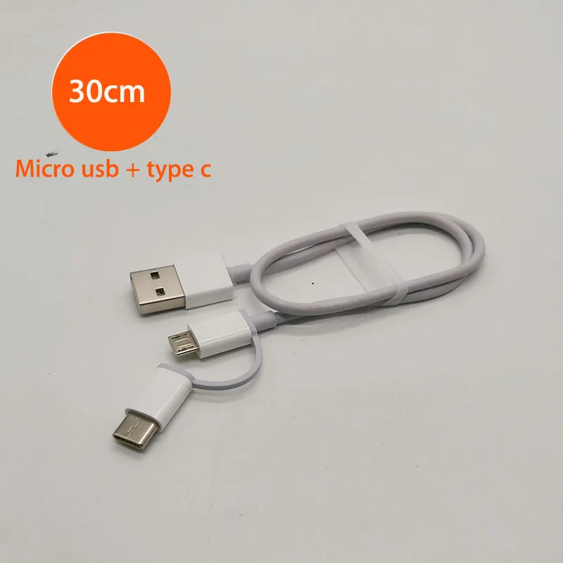 Внешний аккумулятор с коротким usb кабелем типа c для samsung galaxy a50 a70 A5 a7 s10 s8 huawei lenovo z6