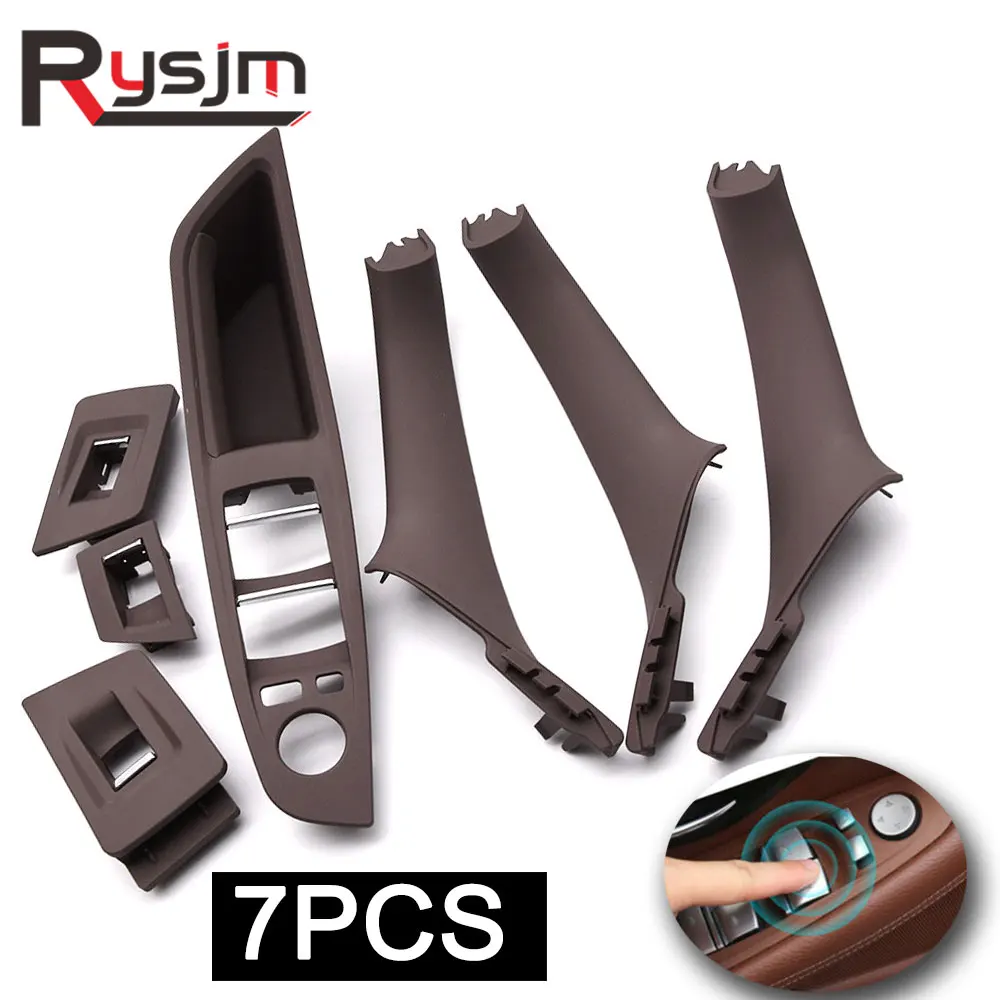 

Fit For BMW F10 F18 Car Window Lift Switch Panel Trim cover frame Interior accessories Car Door Window Switch Panel left front