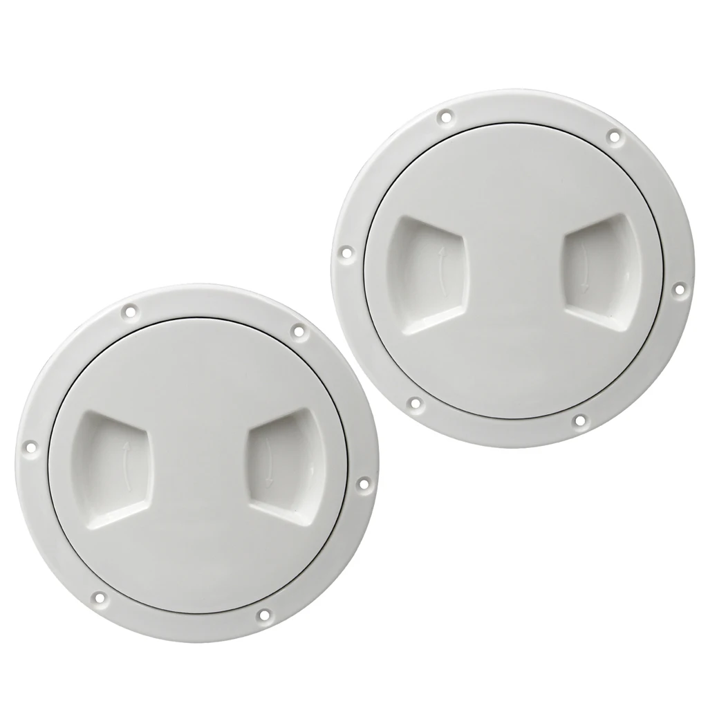 2 шт. RV лодка круглая Нескользящая инспекционная люк морская палубная пластина