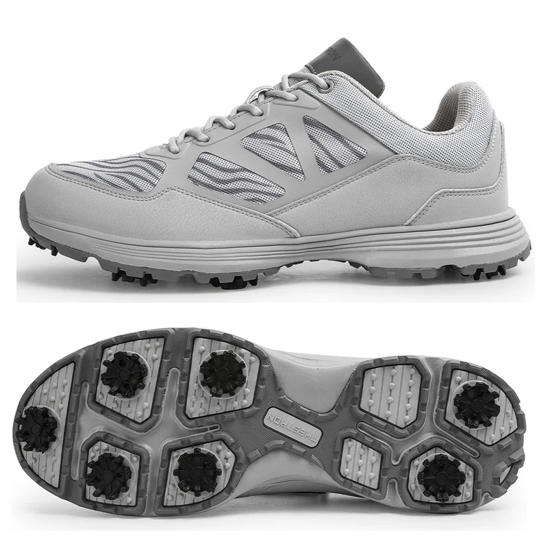 

Men Breathable Golf Shoes Spikes Professional Golf Sneakers Outdoor Comfortable Walking Footwears for Golfers Mens Sneakers