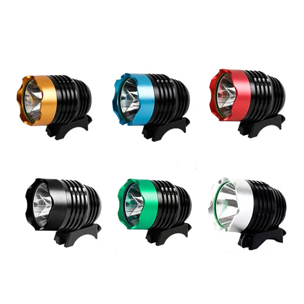 

6 цветов Высокое качество Велоспорт велосипед светильник горный велосипед светильник T6 ночной езды оборудование зарядка через USB головки б...