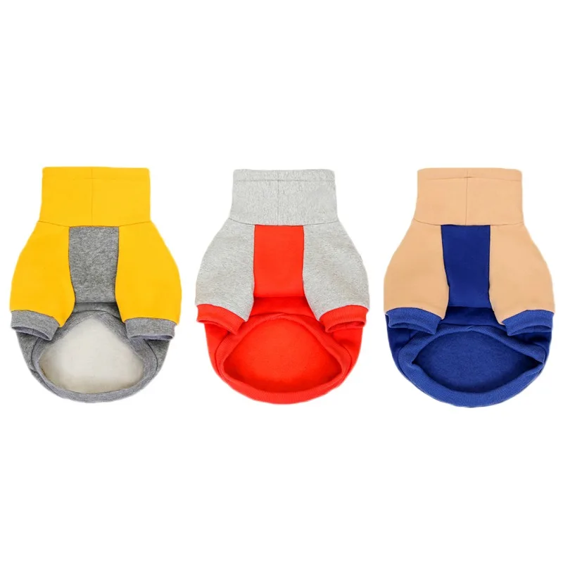 

Pet Fleece Clothes For Autumn And Winter Classical Thickening Coat Puppy Dog Pullover Sweatshirt For Small And Medium Dogs