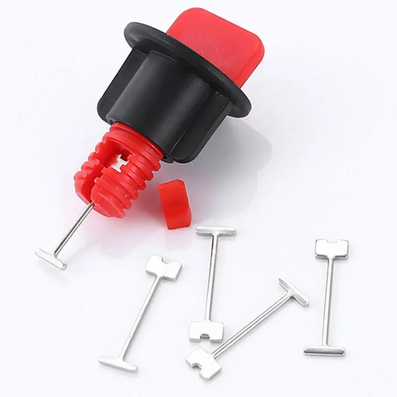 

100pcs 1.5mm Replacement T Steel Needles For Flooring Wall Tile Leveling System Leveler Pin Tiling Tools Hardware Acc