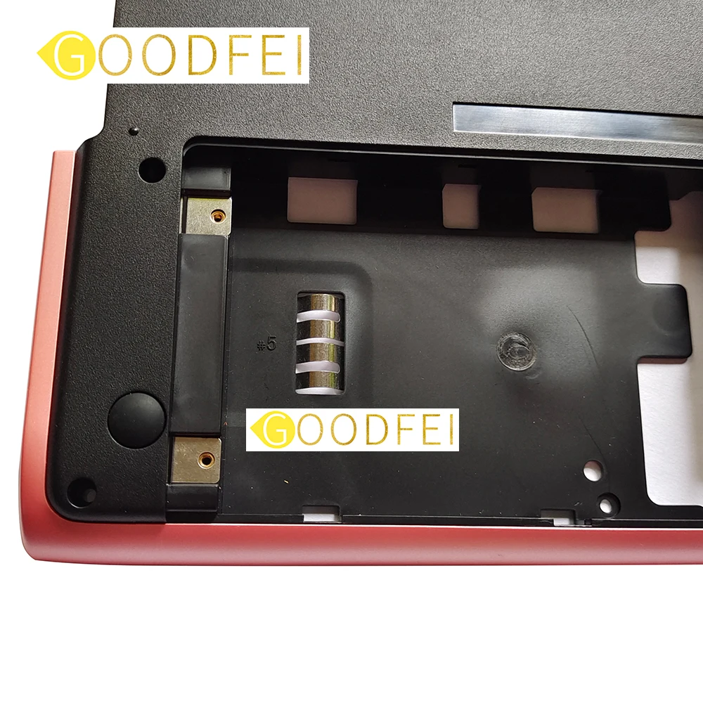 

New Genuine For Sony For VAIO SVE141 SVE141D11T SVE141D11L Laptop Base Bottom Shell Lower Case D Cover Pink Striped 4VHK6BHN050