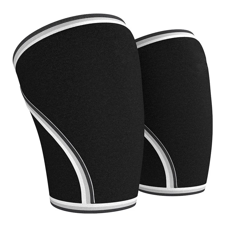 Лучшая горячая Распродажа 1 пара протекторы для колена 7 мм неопреновые рукава