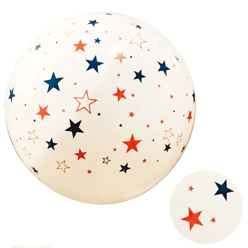 

115pcs New 12 inch latex balloon for independence day
