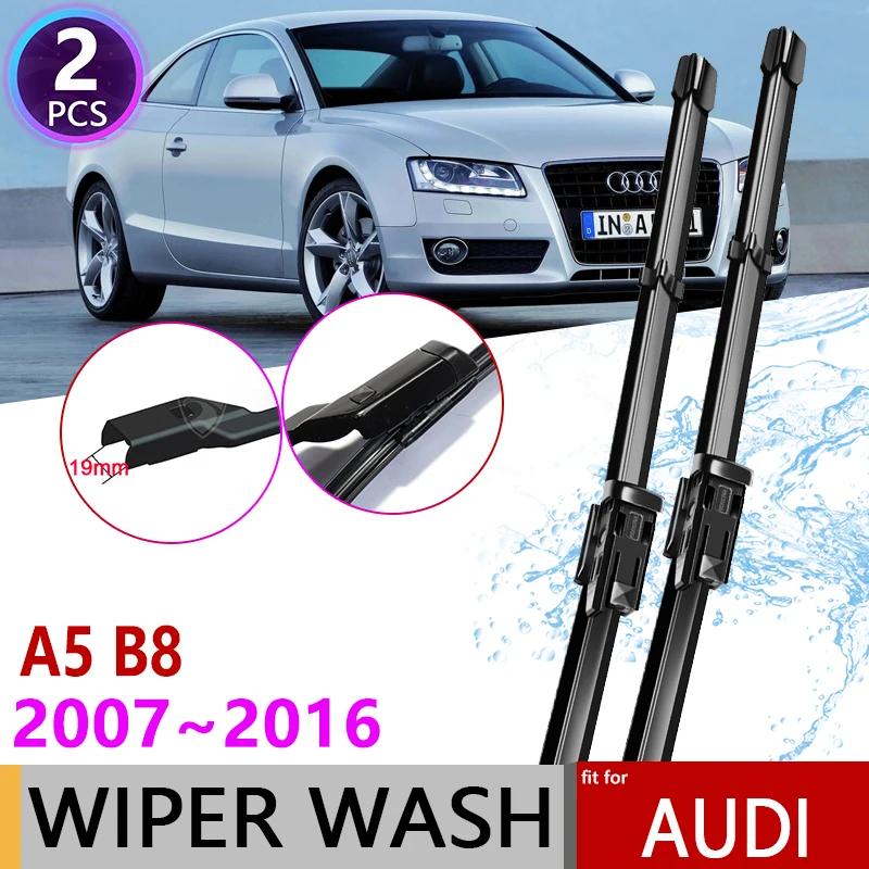 

Car Wiper Blade Windscreen for Audi A5 B8 2007~2016 8T Windshield Wipers 2008 2009 2010 2011 2012 2013 2014 2015 Car Accessories
