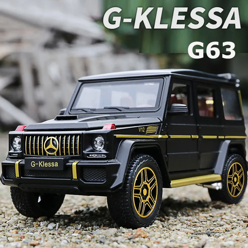 

Модель автомобиля из металлического сплава Benc G63 большого размера, 1/24