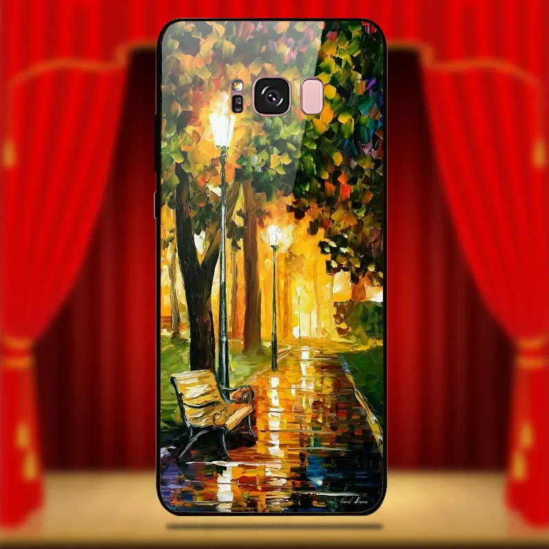 Чехол из закаленного стекла для Samsung Galaxy A6 A8 A8S A9S S8 S9 S10 Plus Lite | Мобильные телефоны и