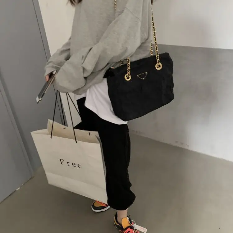 Женская сумка через плечо Linger модная сумка-мессенджер на цепочке с одним плечом