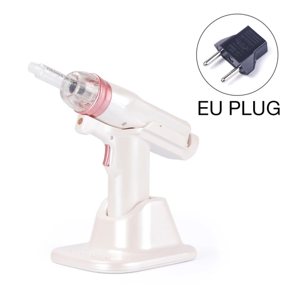 EU Plug Инжектор воды мезотерапия отрицательное давление мезо Пистолет Мезотерапия гидролифтинг увлажняющий косметический прибор инструмент для ухода за кожей - Цвет: EU Plug