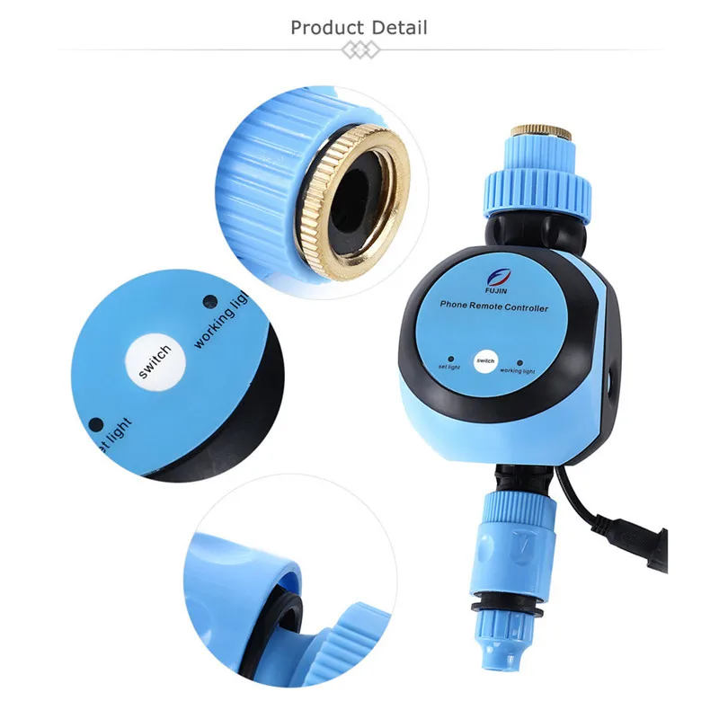 Автоматический интеллектуальный электронный таймер воды умный телефон пульт