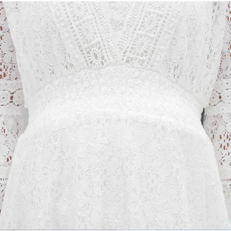 Платье для беременных подружек невесты летнее Новое модное кружевное платье с