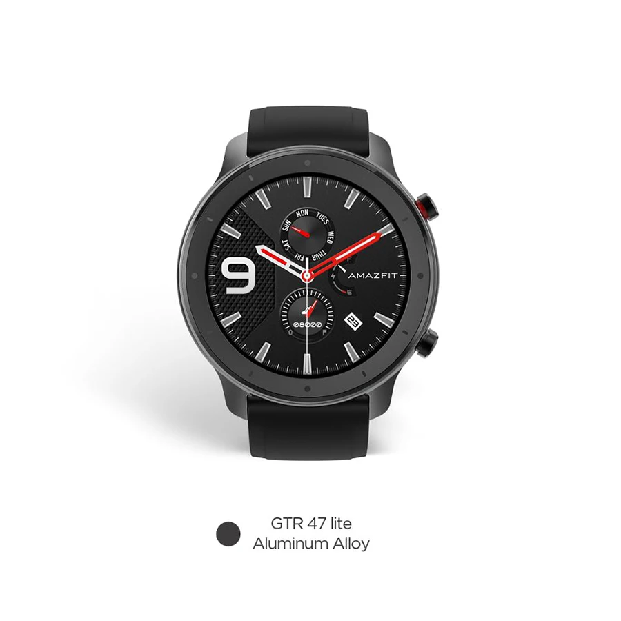 Умные часы Amazfit GTR Lite 47 мм 5 АТМ водонепроницаемые умные с аккумулятором на 24 дня