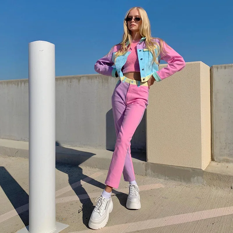 

Good Fabric Quality Global Hot Sale 2021 New Design style Casual Women Clothing Sweatwear Sweet cute Soft cool HEIG047