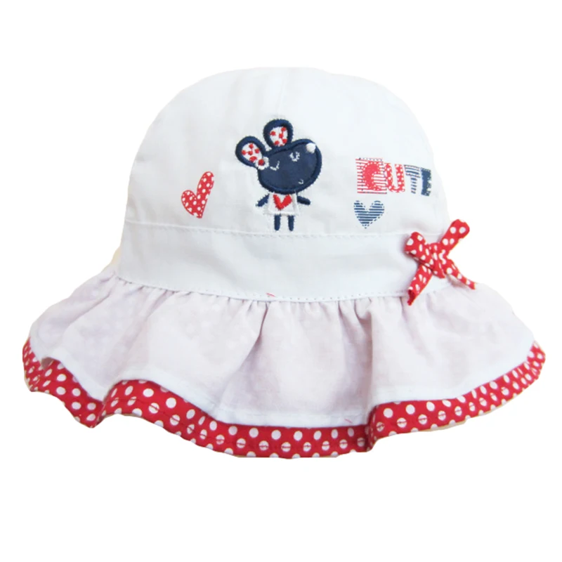 Summer Girls Hat Cute Outdoor Baby Sun Beach Wide Brim Toddler Kids Cap Floral Owl | Детская одежда и обувь