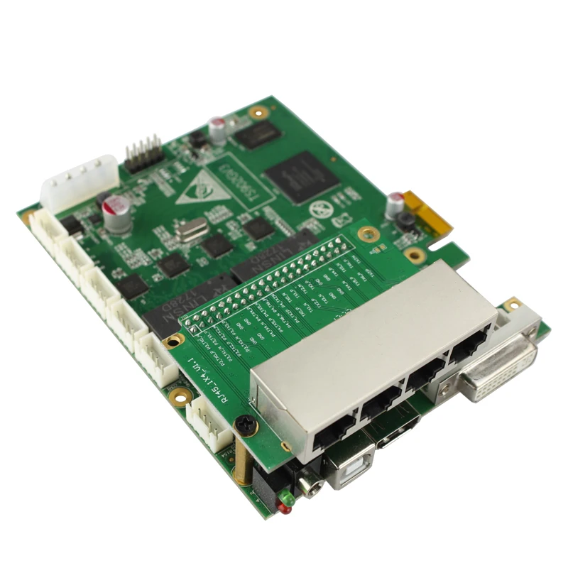 Linsn ts902 ts902d полноцветный светодиодный видеодисплей отправляющая карта той же ts952