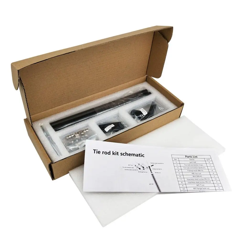 

High Quality 3D Printer Tie Kit Bracket For Creality3D CR-10/10S/10 S4 TEVO Tornado AnetE12 DIY Desktop Print Kits