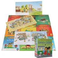 20pcsset 15x15cm usborne farmyard picture books for children baby famous story english tales series of child book farm story