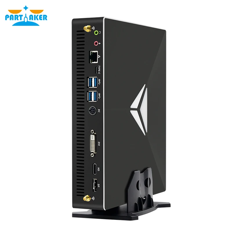Игровой Настольный ПК Intel Core i5-9400F GTX1660S 2 * DDR4 Мини компьютер Windows 10 M.2 PCIE SSD 4K DP