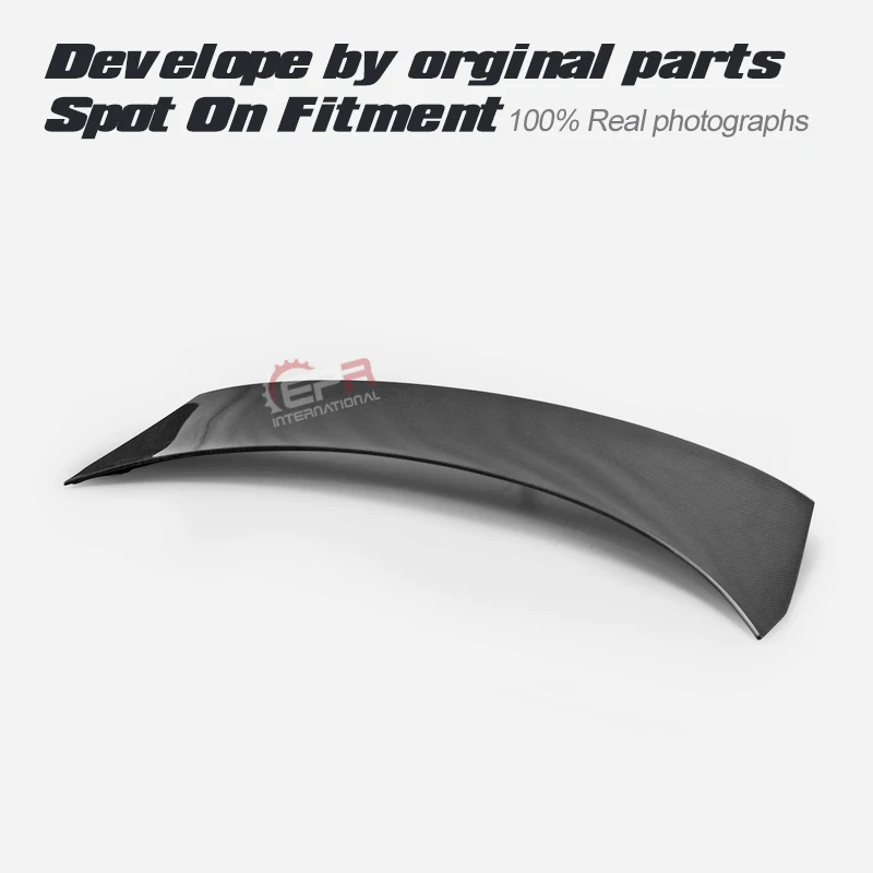 Carbon Wing Lip For Kia Stinger OE Style Fiber Rear Spoiler Body Kit Tuning Trim Racing Part | Автомобили и мотоциклы