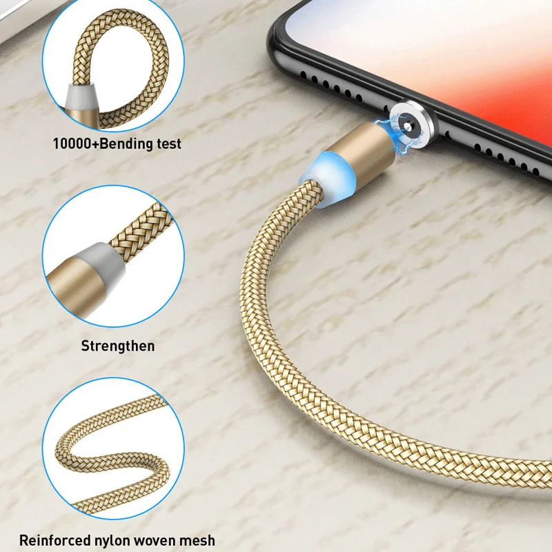 Фото Магнитный кабель Micro USB Тип C для Xiaomi MI 9 8 SE Redmi Note 7 Быстрая зарядка iPhone X XR XS зарядное Магнитный кабель Micro USB Тип C для Xiaomi MI 9 8 SE Redmi Note 7 Быстрая зарядка iPhone X XR XS зарядное