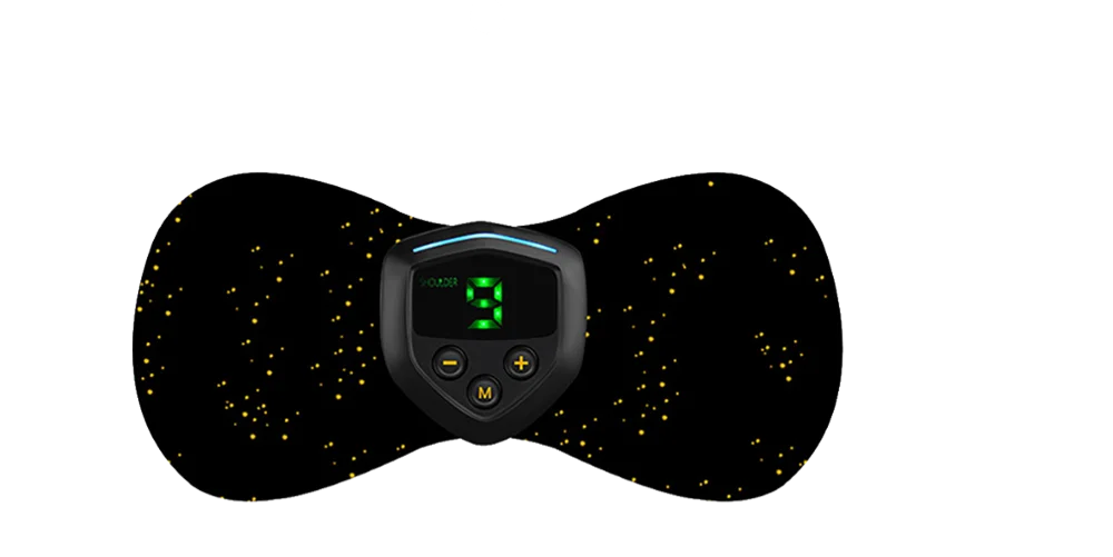 Neck massager Новейший шейный массажер, портативный массажер для шеи и спины, электрический массажный патч для шеи, перезаряжаемый Интеллектуальный прибор для расслабления шеи - Цвет: Neck massager