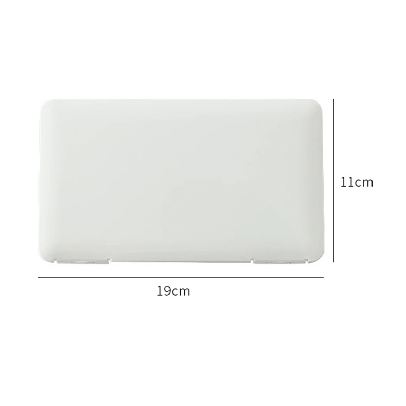 

Mask storage box children portable portable nose mask storage with lid temporary storage box student mask bag storage artifact