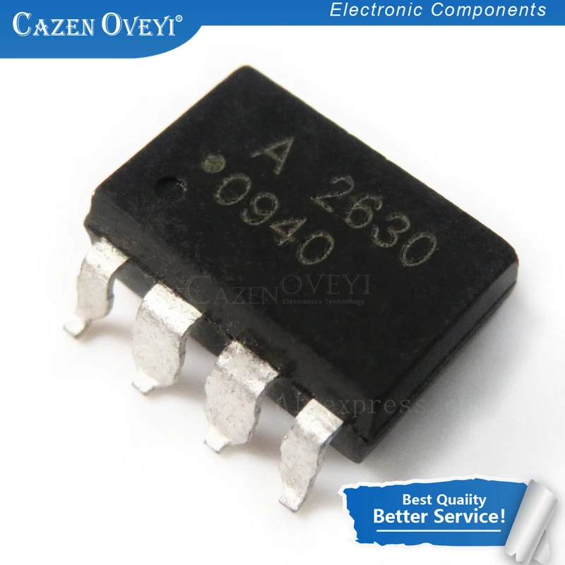 

10pcs/lot HCPL2630 A2630 2630 DIP-8 SMD-8 New original IC In Stock
