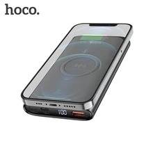 HOCO Power Bank 10000mAh 22.5Ｗ PD Fast Charging with 15W wireless charging Powerbank Portable Battery Charge For iphone 13 12 11