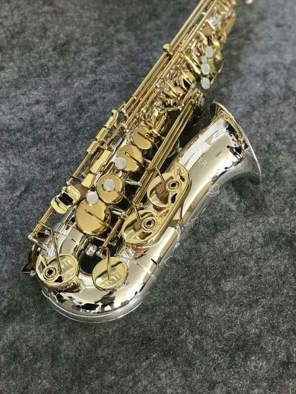 Jupiter JAS 1100SG Alto Eb Tune саксофон латунный никелевый посеребренный корпус золотой лак музыкальный инструмент e-плоский саксофон с чехлом