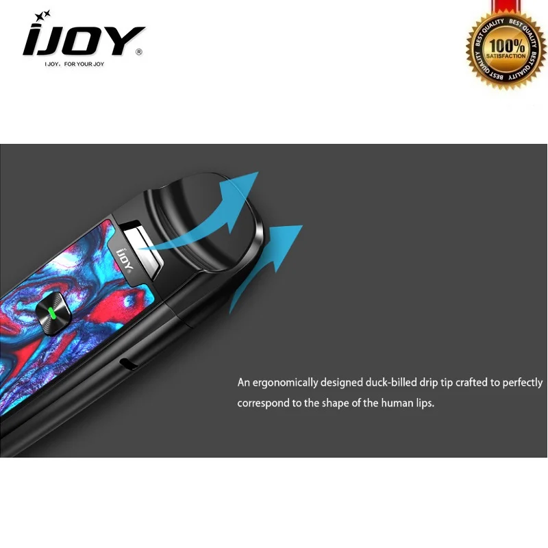 Оригинальный IJOY AI EVO Pod стартовый набор 1100 мАч батарея 20 Вт с картриджем 2 8 мл
