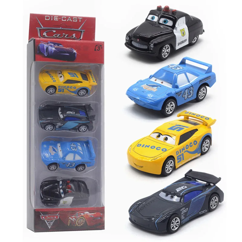 7 шт./компл. disney машинок пиксара и с рисунками из мультфильма «тачки 2 3 Lightning Mcqueen джексон Storm сплавочная модель автомобиля литая игрушечная машинка рождественский подарок для мальчиков и девочек