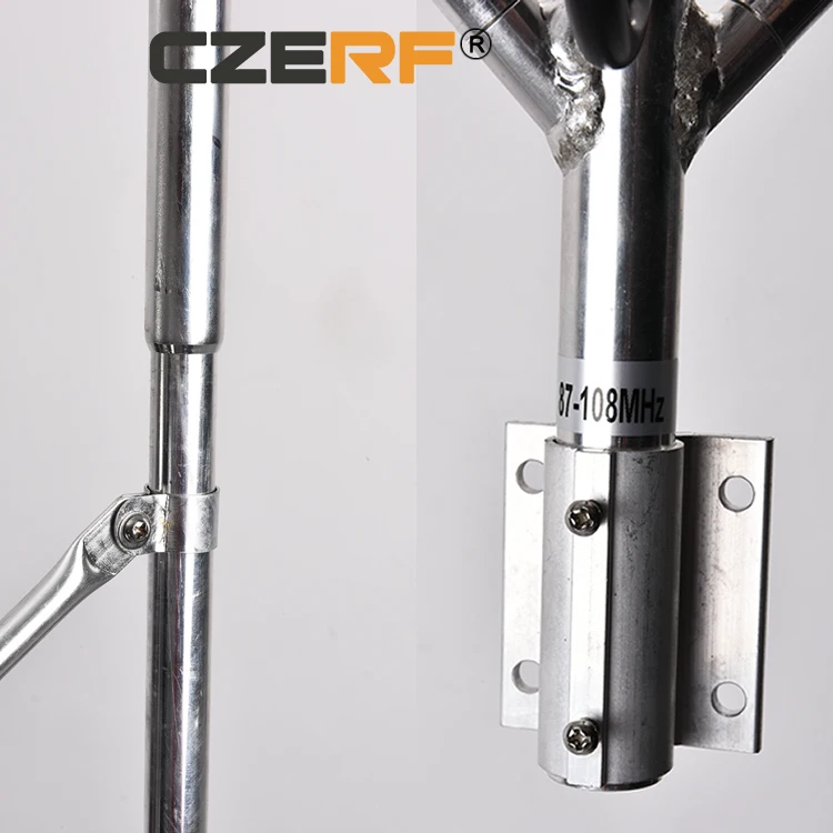 FM антенна с круговой поляризацией 88 108 МГц продолжается регулировка для