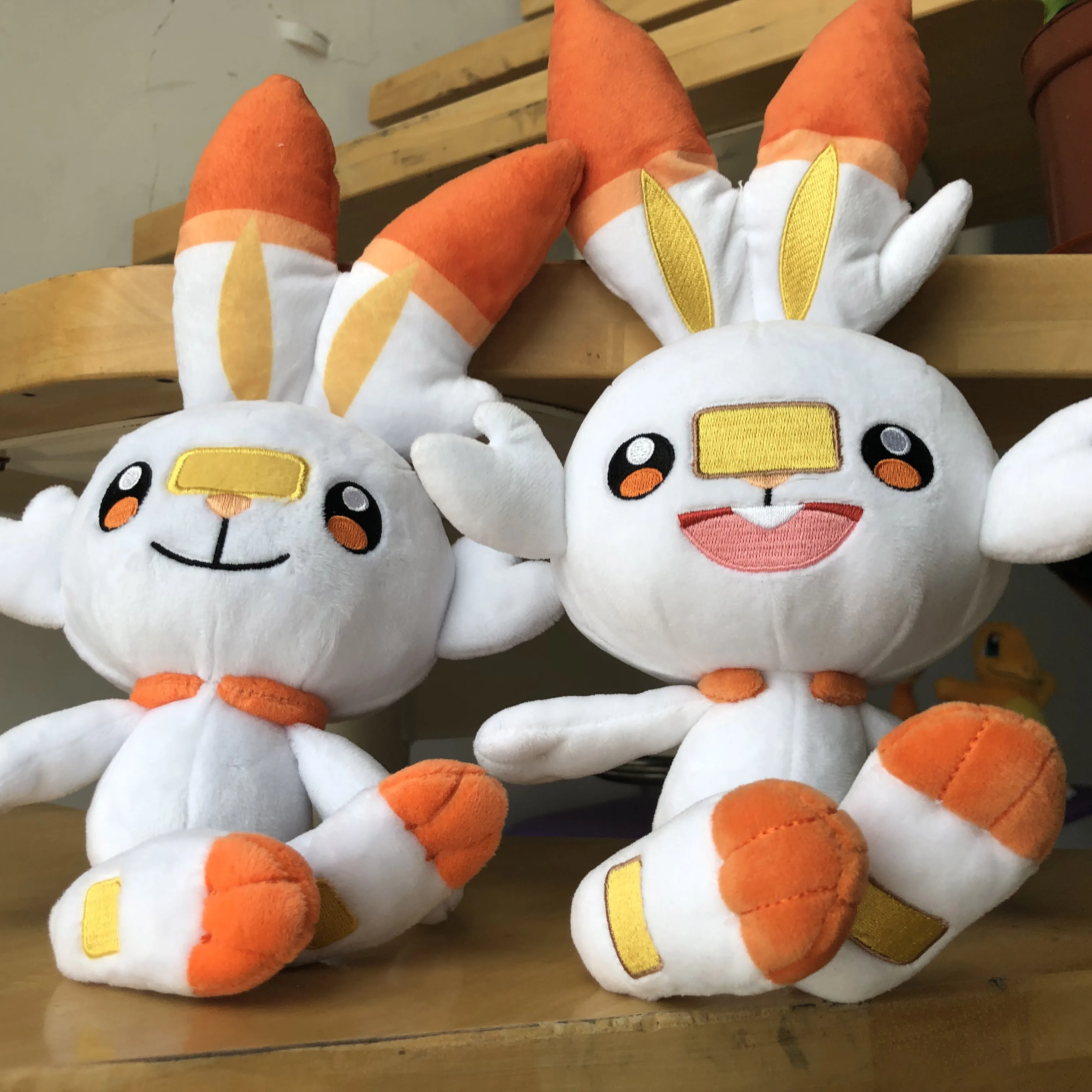Sobble Grookey Scorbunny плюшевая кукла игра меч/Серия чехлов с кроликом Банни Изысканная
