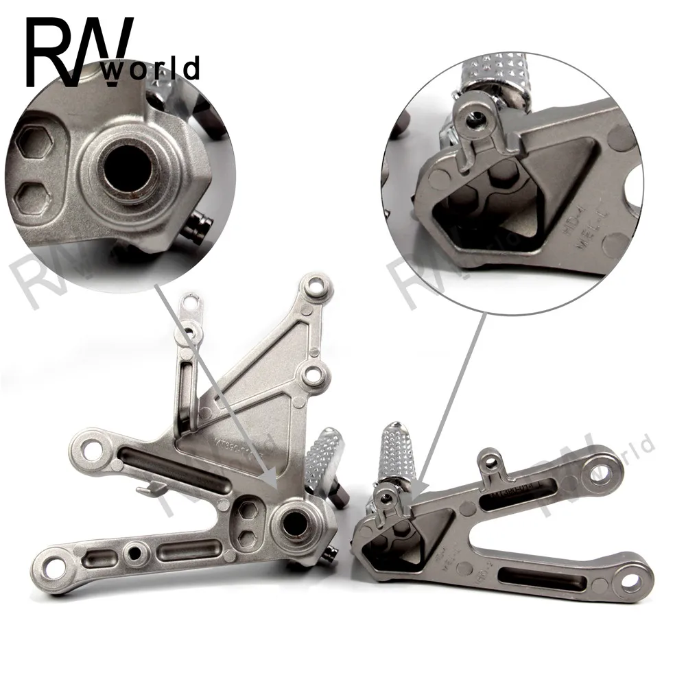 Мотоциклетная Передняя Подножка для Honda CBR1000RR CBR 1000 RR 2004 2005 2006 2007 алюминий 1