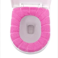 universal warm soft washable toilet seat cover mat set for home decor closestool mat seat case toilet lid cover accessories