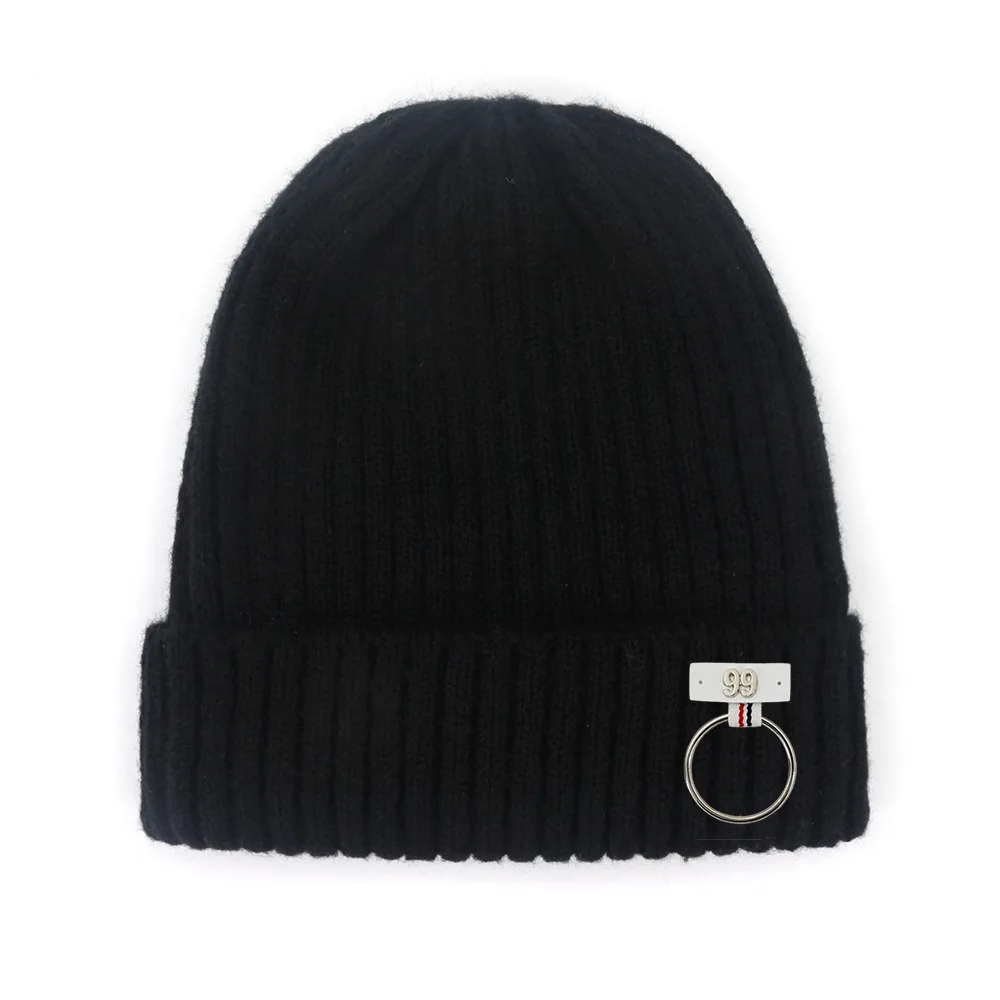 

Men Hat Winter Unisex Beanies Cap Simple Ribbed Cuffed Knitted Cap Bonnet Soft Casual Beanies Hip Hop Boy Beanies Cap Female