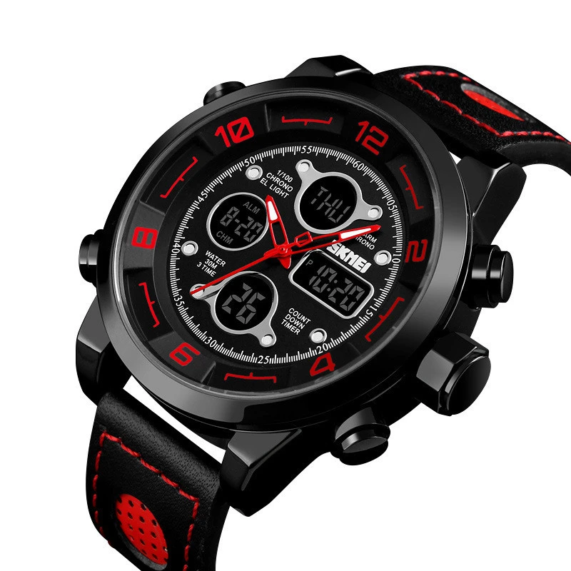 Время красивый человек на открытом воздухе водонепроницаемый три времени