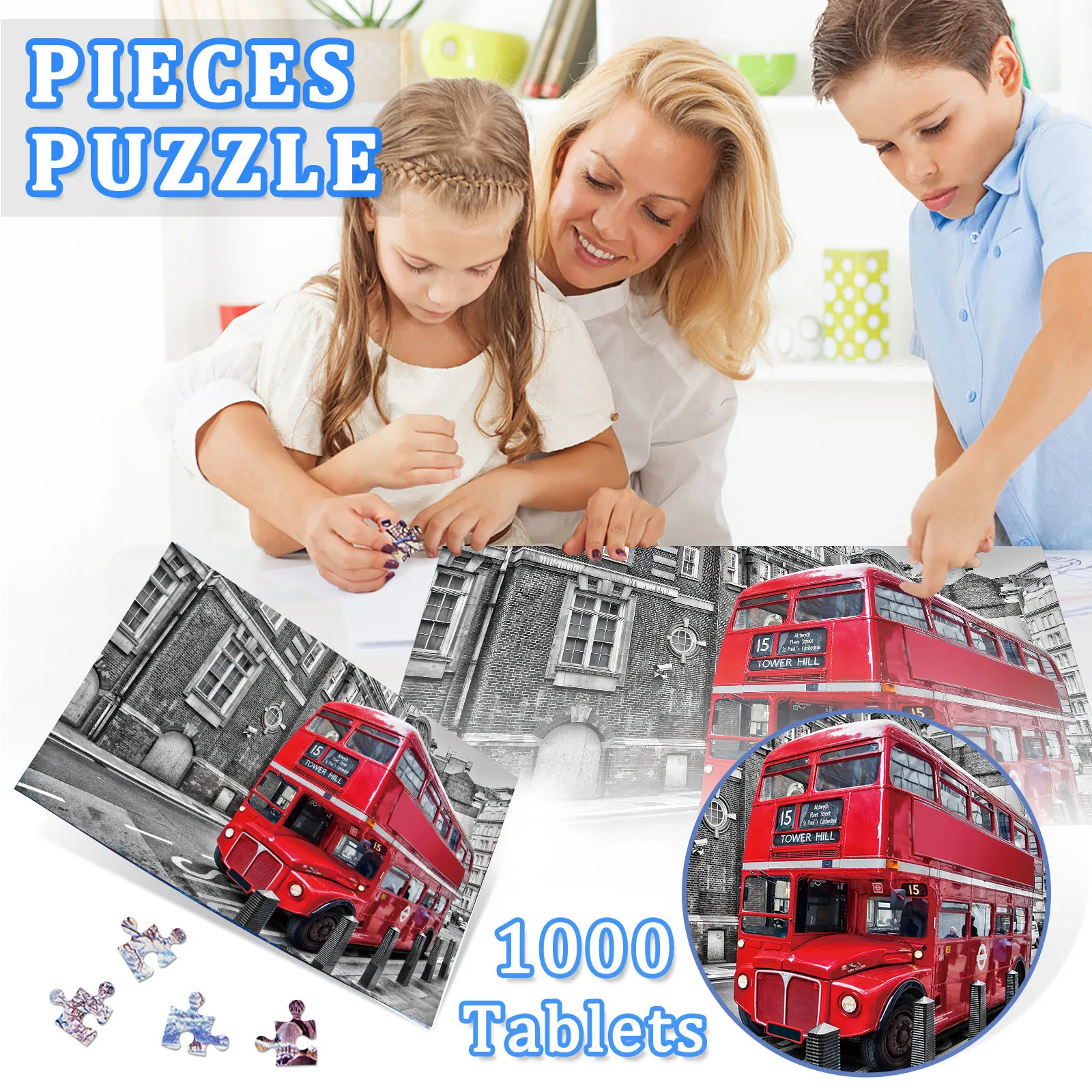 

1000 Large Adult Children Landscape Puzzle Game Holiday Present Educational Toys Home Decoration Juguetes Para Nios Brinquedos