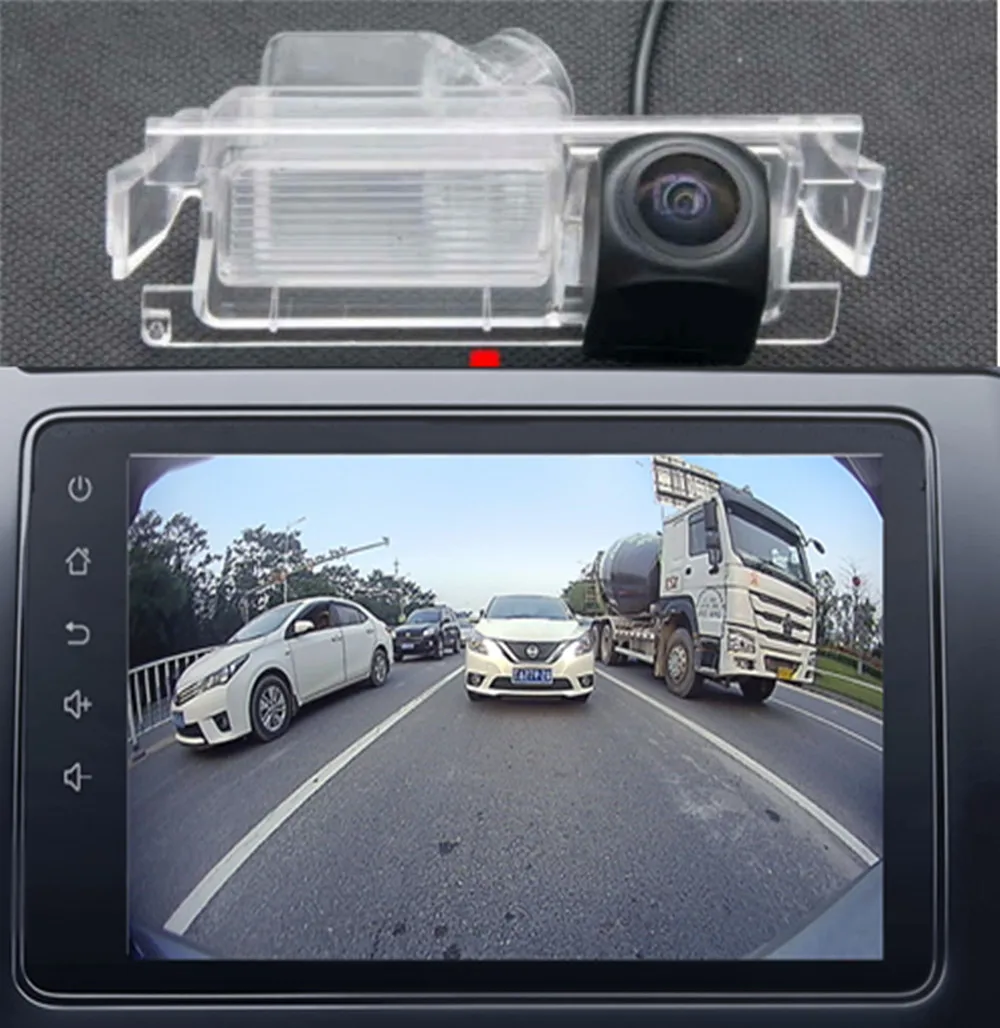 

1080P AHD Fisheye Car Rear View Camera Night Vision For Kia K2 Rio Sedan Hatchback Ceed 2013Hyundai Accent Solaris Verna 2014