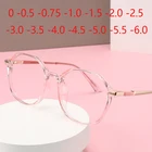 Антибликовыми свойствами светильник близорукость очки Для женщин мужчин нерегулярные очки по рецепту готовой очки для близоруких-0,5-0,75-1,0-6,0
