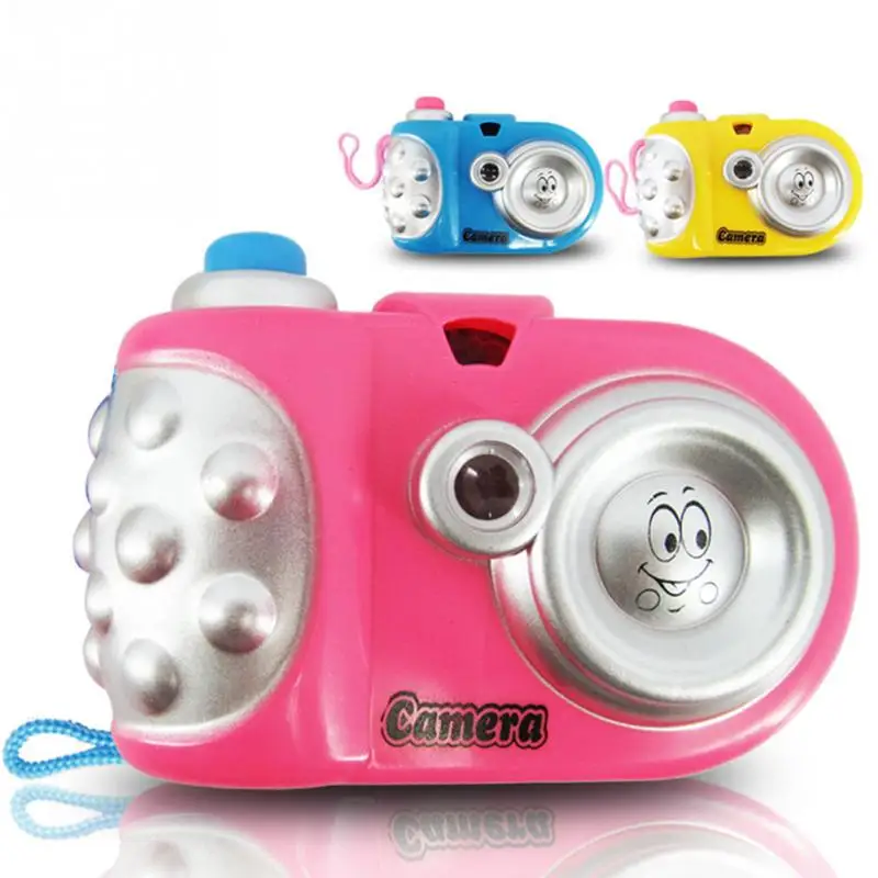 Novel Cartoon projection camera toy cartoon nursery toys Children educational baby gift |