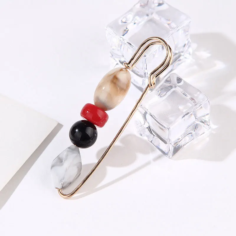 Женская Брошь модная перламутровая брошь безопасная булавка винтажные Броши для