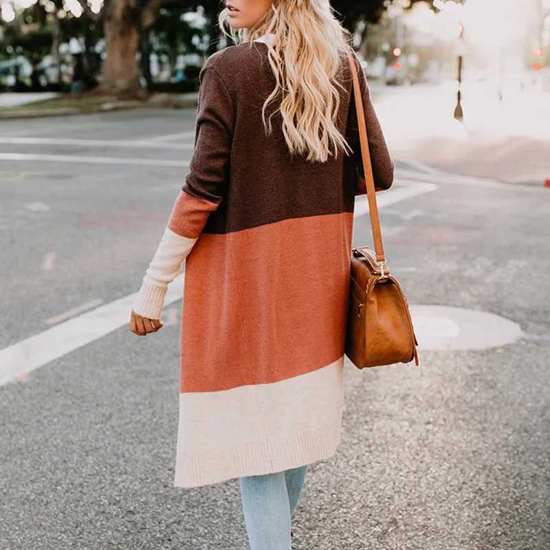 2019 костюм-платье трикотажная верхняя одежда без подкладки три цвета в полоску с