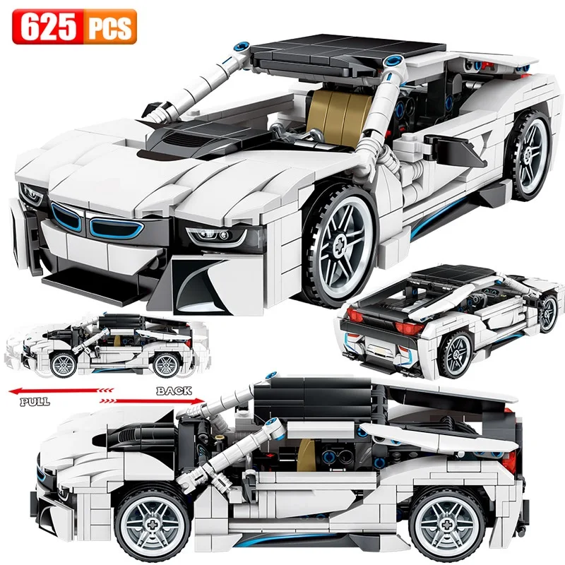 Лего Technic Creator Expert Two door supercar i8 модель автомобиля строительные блоки наборы